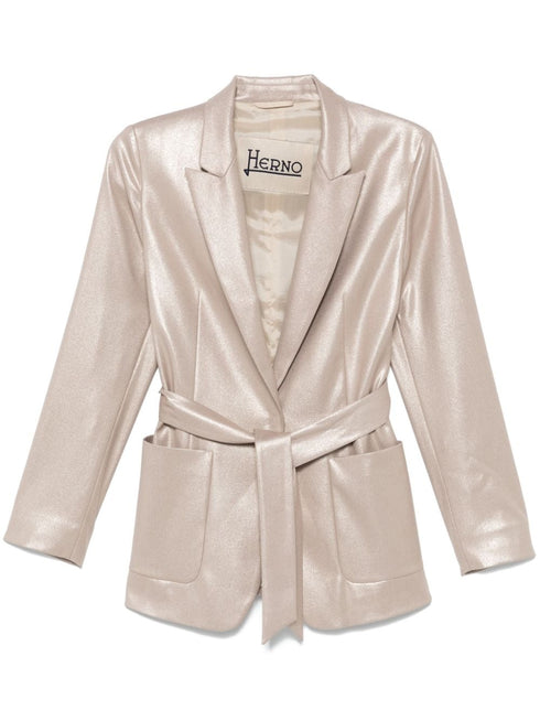 lamé blazer